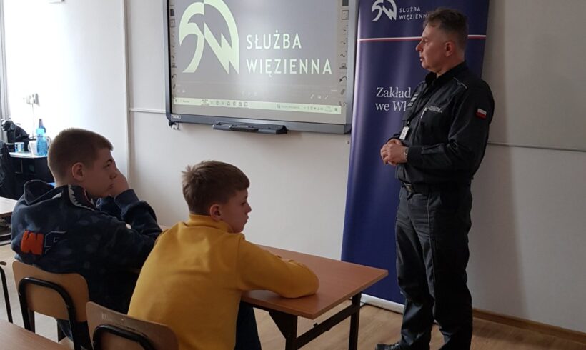 Spotkanie z przedstawicielami Służby Więziennej Spotkanie z przedstawicielami Służby Więziennej