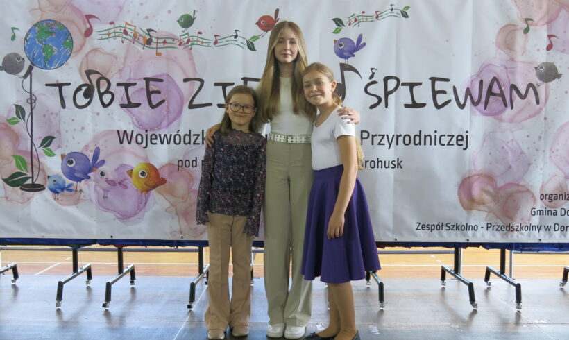 Wojewódzki Festiwal Piosenki Przyrodniczej „Tobie Ziemio Śpiewam” w Dorohusku Wojewódzki Festiwal Piosenki Przyrodniczej „Tobie Ziemio Śpiewam” w Dorohusku