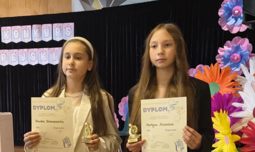 Sukcesy solistek chóru szkolnego Gaudeamus