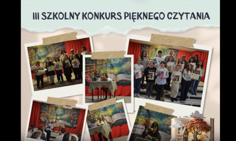Szkolny Konkurs Pięknego Czytania