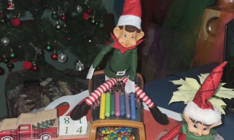 Grudniowe psoty elfów w gabinecie socjoterapii! Grudniowe psoty elfów w gabinecie socjoterapii!