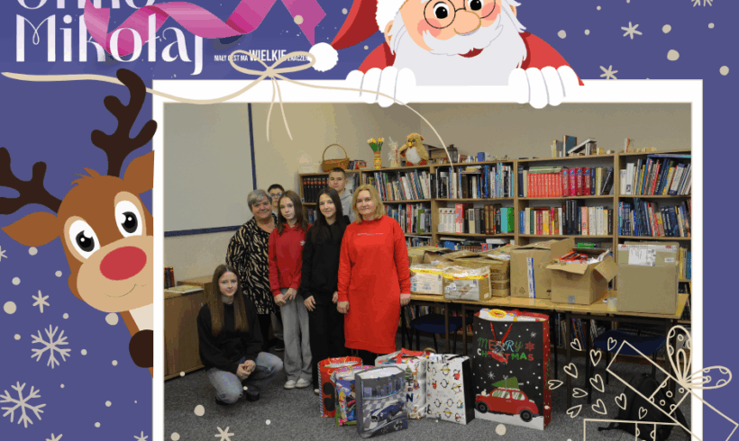 Świąteczne akcje charytatywne w naszej szkole