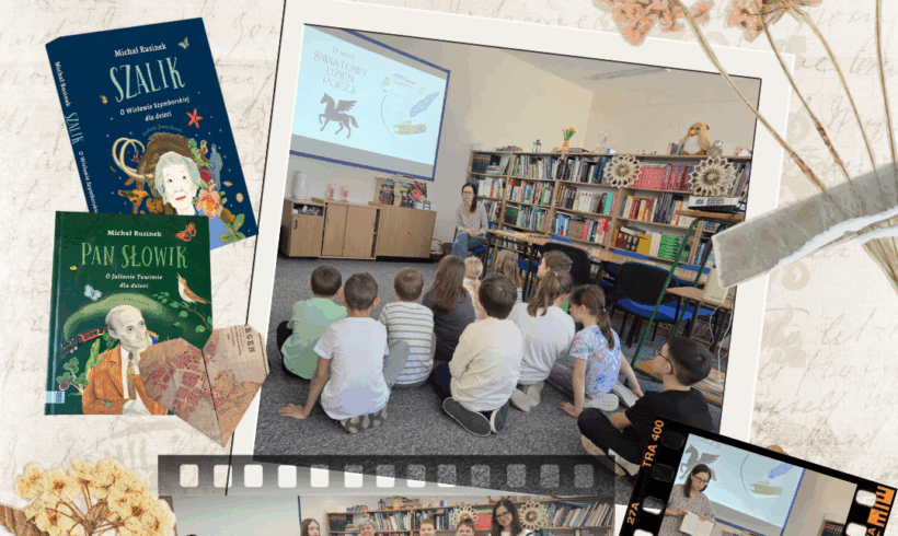 Marcowe rozmowy o poezji i poetach w bibliotece szkolnej