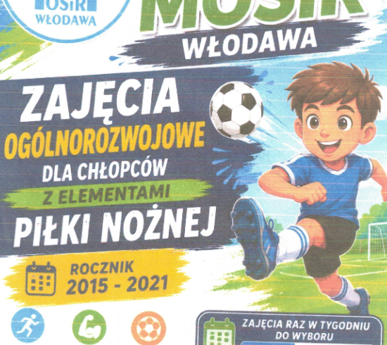 Zajęcia ogólnorozwojowe dla chłopców
