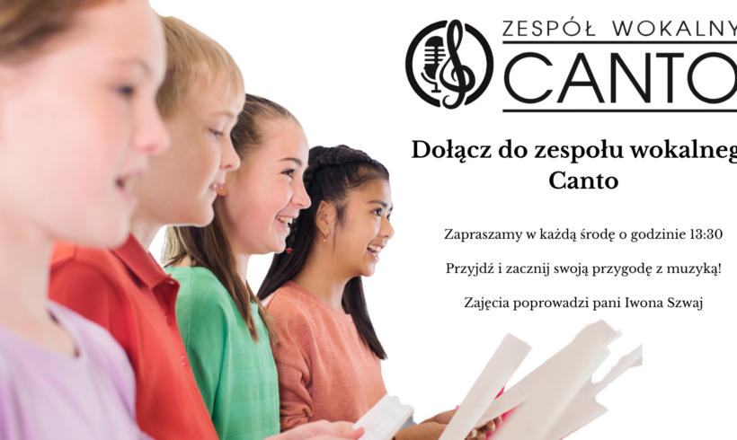 Zespół wokalny CANTO Zespół wokalny CANTO
